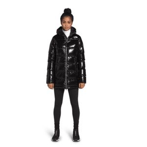 THE NORTH FACE GOTHAM PUFFER PARKA BLACK MATTE SHINE